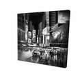 Begin Home Decor 32 x 32 in. Times Square Monochrome-Print on Canvas 2080-3232-CI183-1